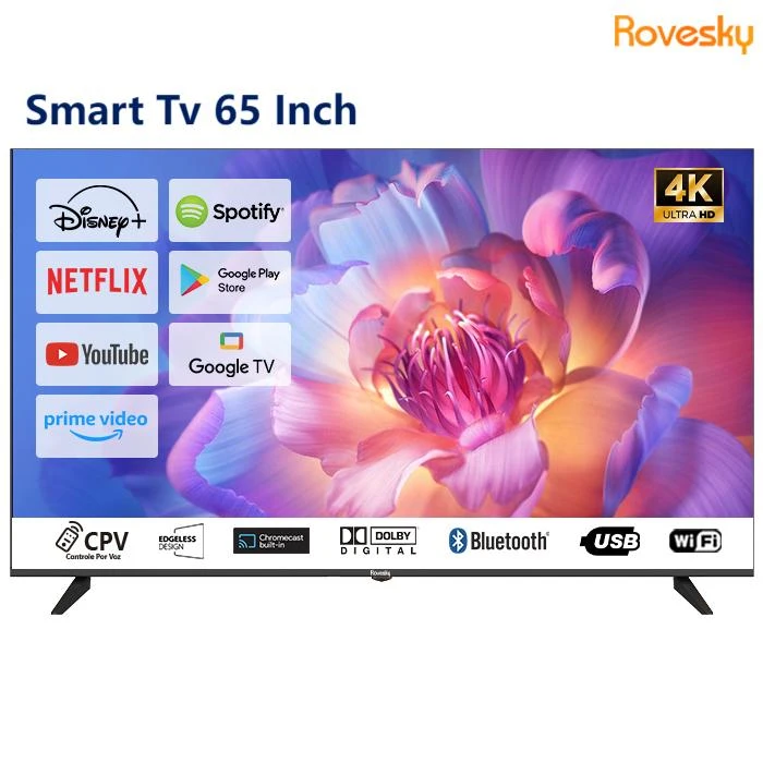 Rovesky 65- inç 4K Android Akıllı TV